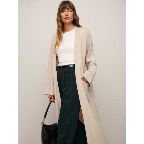 Reformation Bri Cashmere Oversized Cardigan - XL